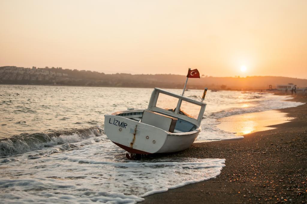 Mali Beach Aparthotel Siğacık Exterior foto